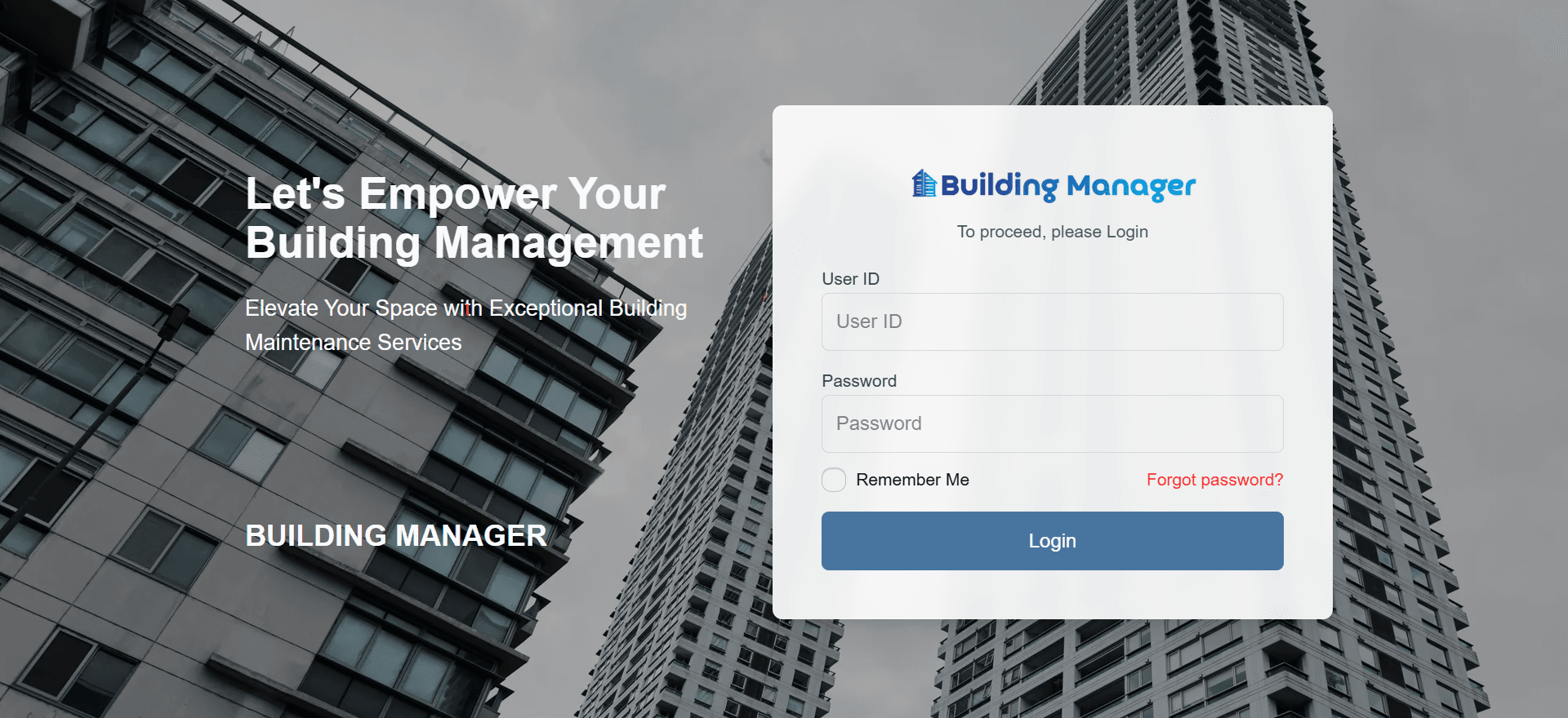 Building Management System (BMS)